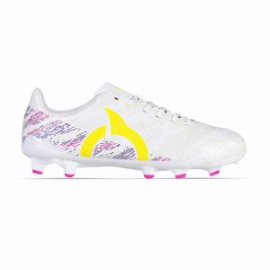 Ortuseight Sepatu Sepak Bola Forte Vantage V2 FG White Yellow - White Yellow