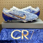 Sepatu Bola Nike Zoom Vapor 15 Elite CR7 FG White DQ5299-182 Original